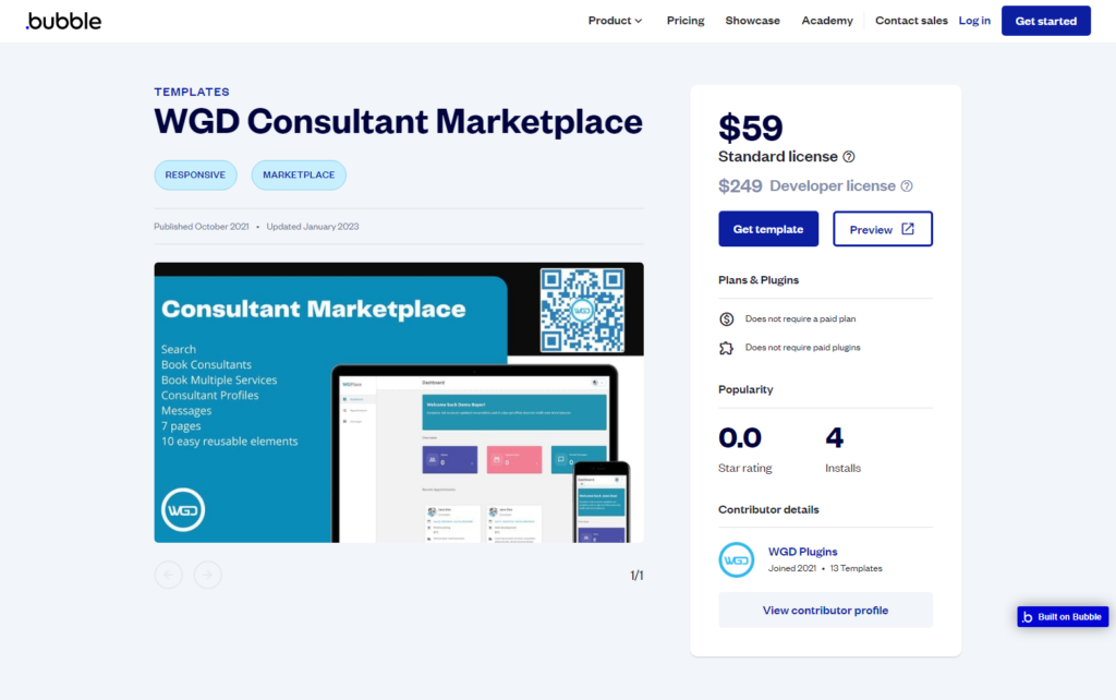 The Best Bubble Templates for Marketplace Businesses